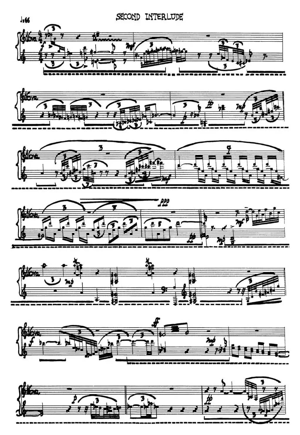 为加料钢琴而作的奏鸣曲与间奏曲(SECOND INTERLUDE)