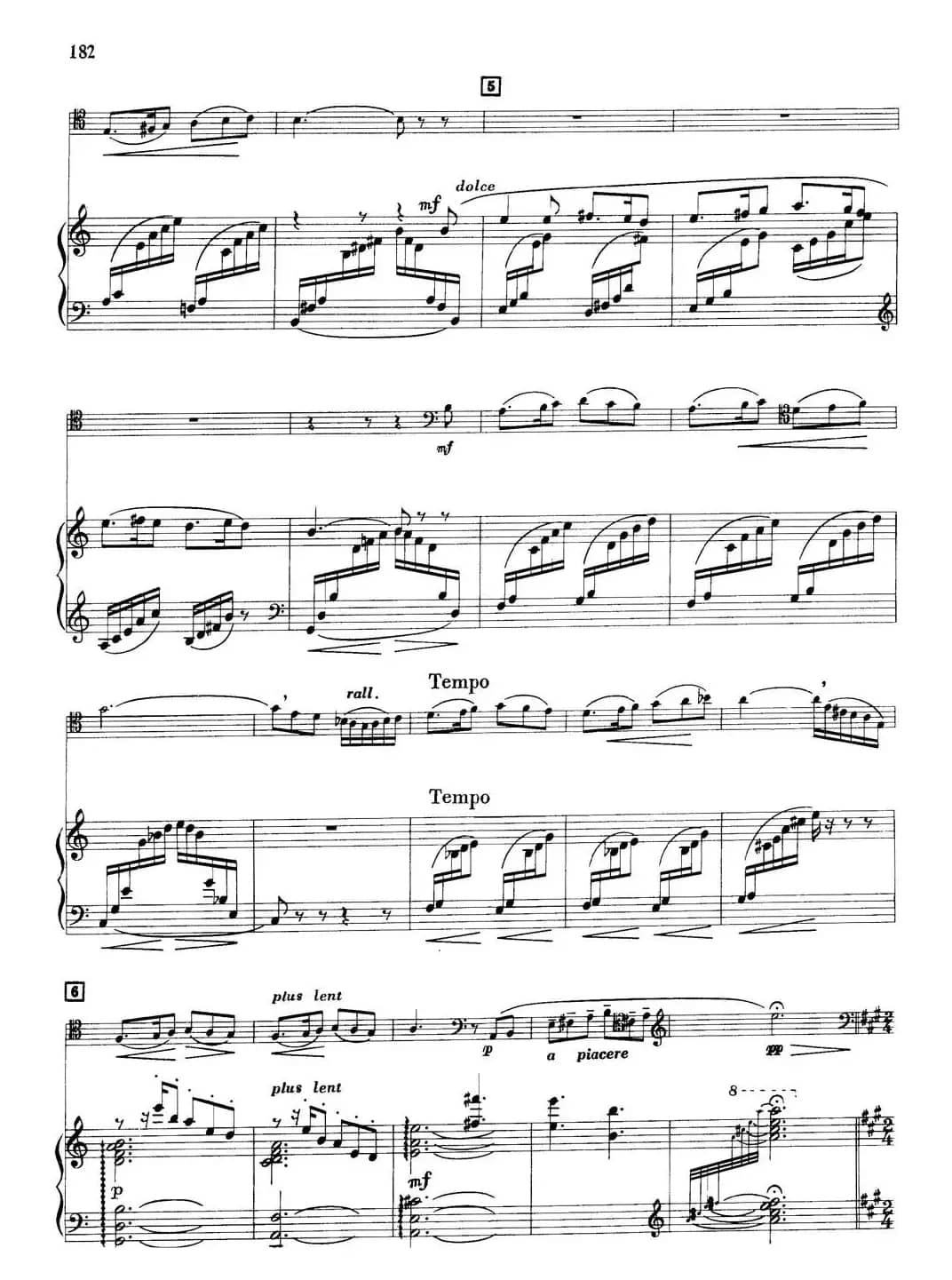 宣叙调、西西里舞曲和回旋曲（大管+钢琴伴奏）