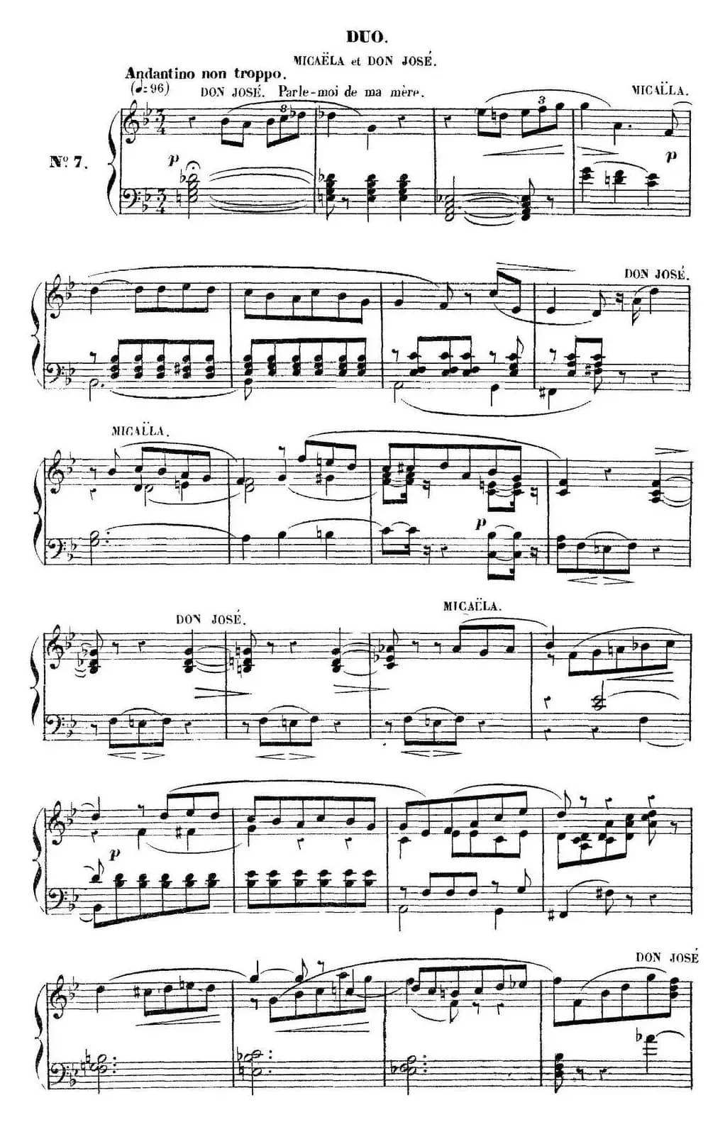 Carmen for Solo Piano（卡门全剧钢琴独奏版）（No.7）