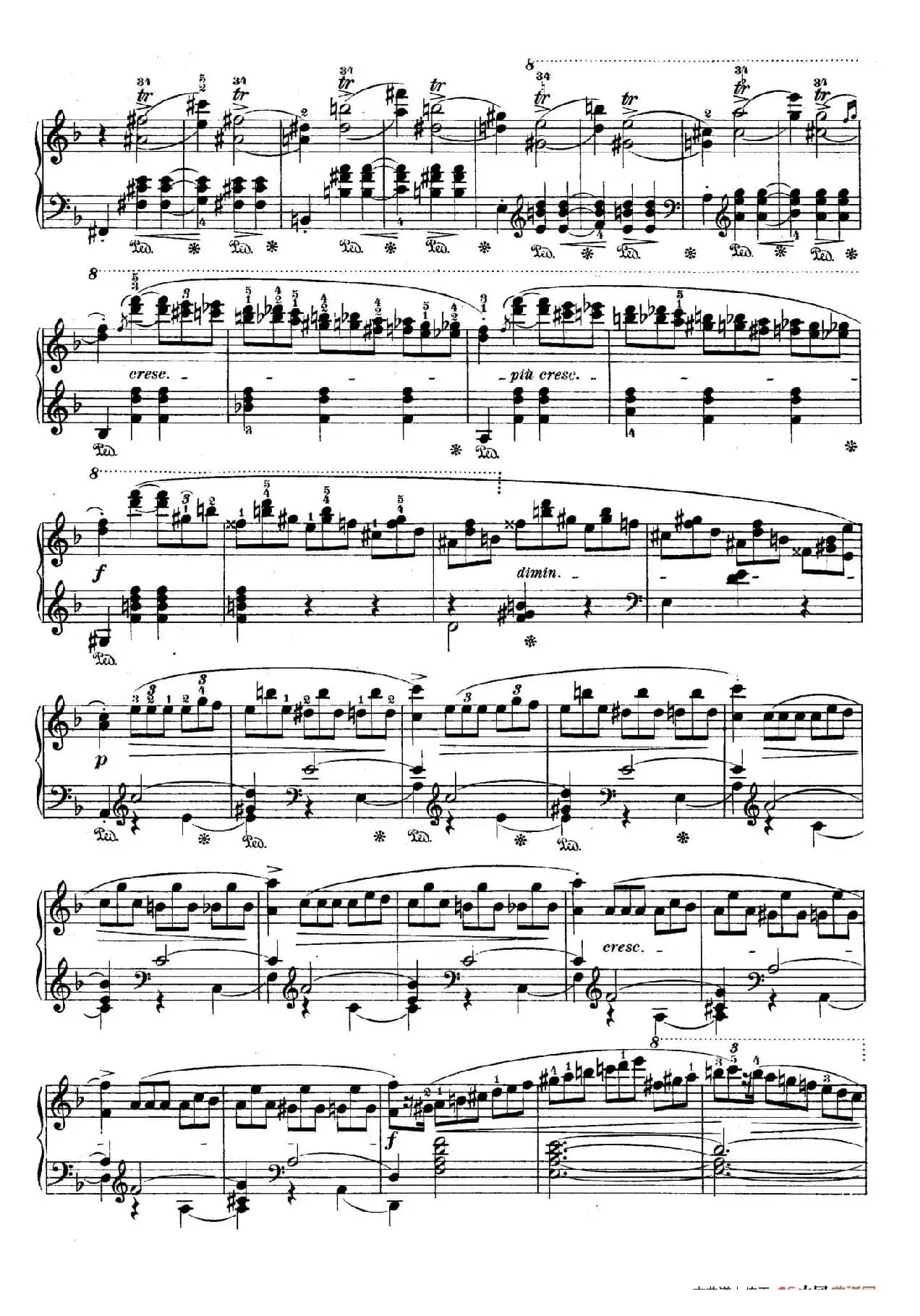 Rondo A La Mazurka Op.5（F大调玛祖卡舞曲型回旋曲）