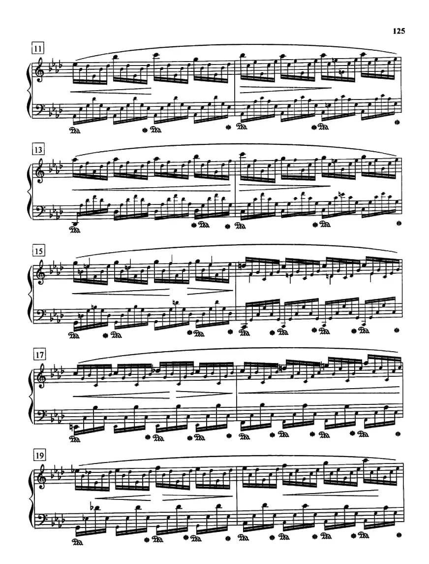 练习曲（Op.25.No.1）