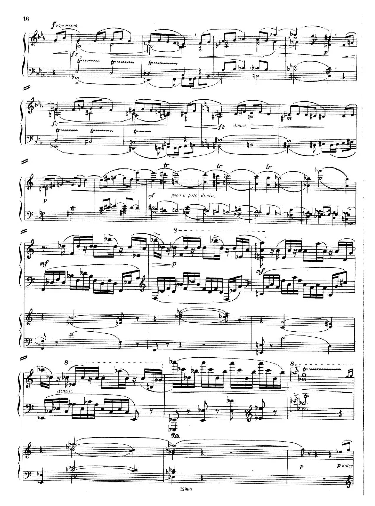 Piano Concerto No.2 in c Minor Op.50（c小调第二钢琴协奏曲·Ⅰ·双钢琴）