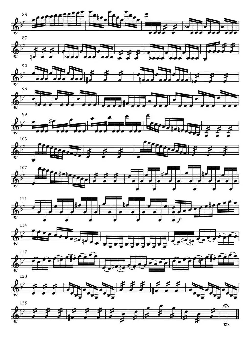 All parts of Summer（四季·夏天）（主奏小提琴分谱）