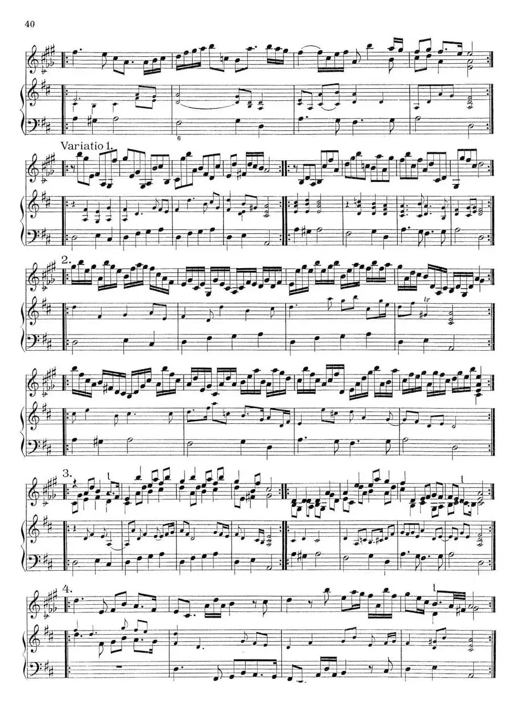 Biber Violin Sonata IV（小提琴+钢琴伴奏）