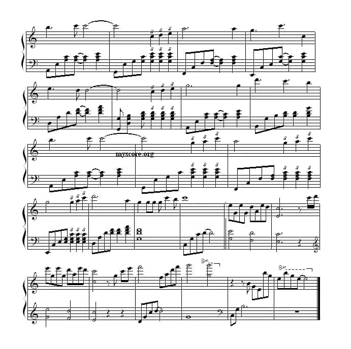 全新的你（圣歌钢琴小曲）