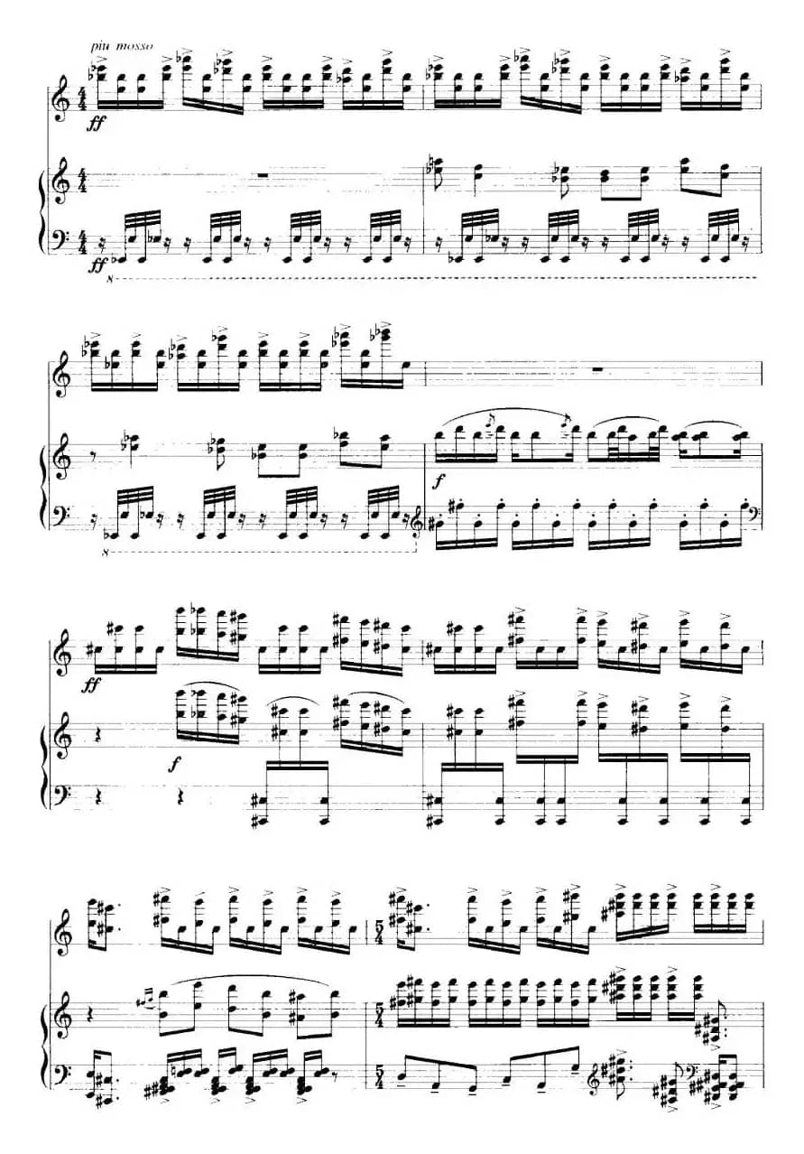 舞！舞！！（小提琴+钢琴伴奏）