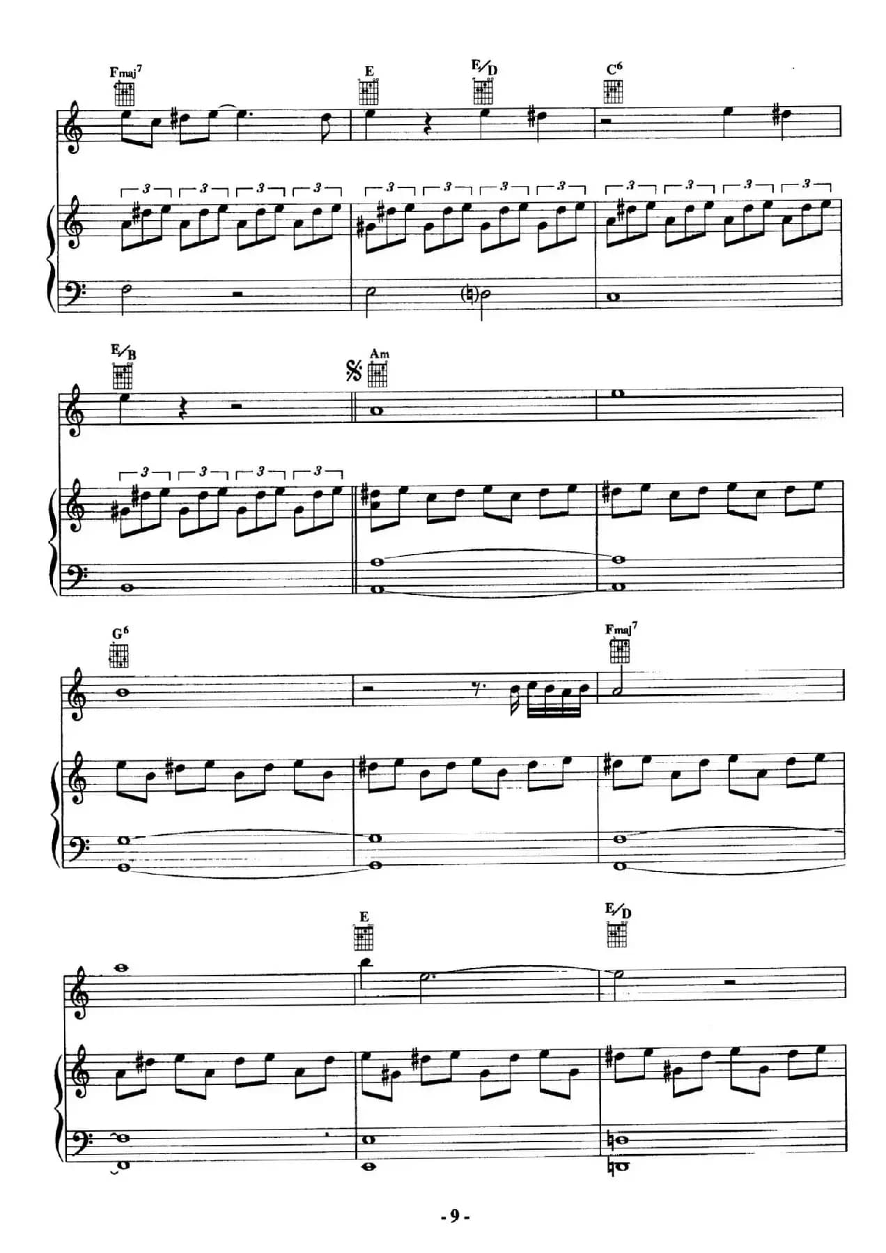 电影配乐大师莫瑞康最佳20首钢琴谱（Best of Ennio Morricone·2）