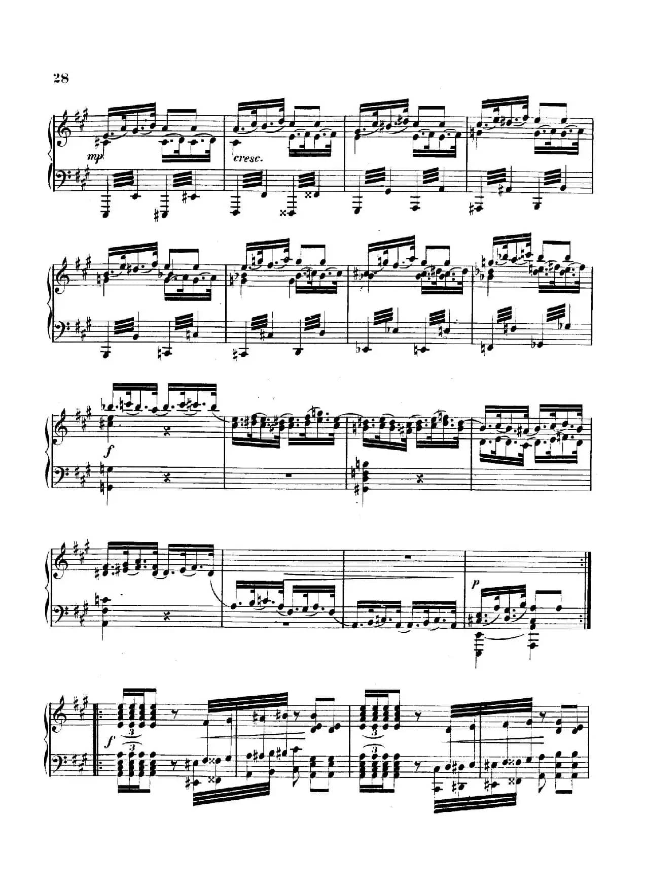 Variations on Yankee Doodle from Miscellenies Op.93（扬基嘟得主题变奏曲）