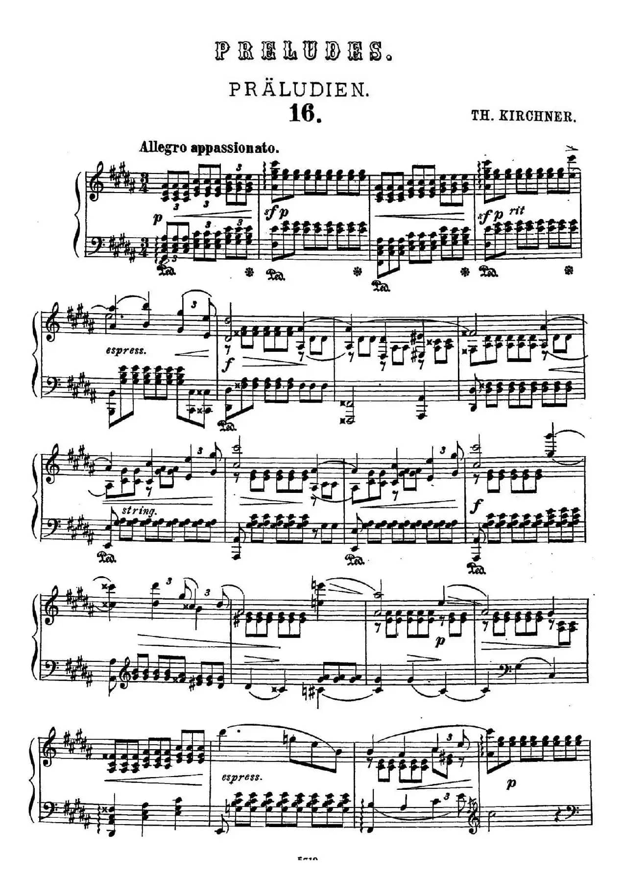 16 Preludes Op.9（16首前奏曲·16）