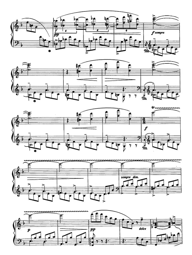现代钢琴曲：7、即兴曲（Op.31，No.27）