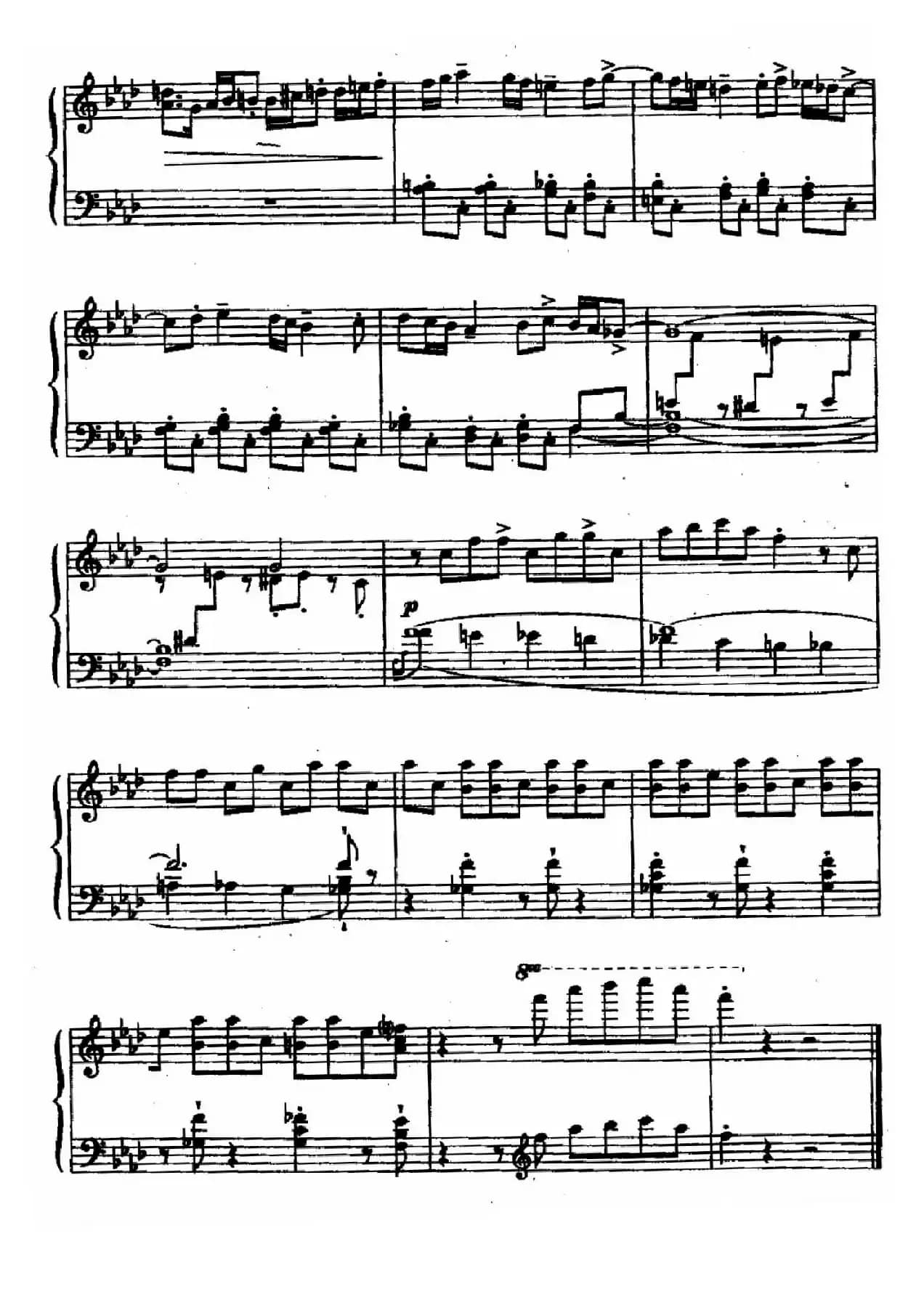 24 Preludes and Fugues Op.82（24首前奏曲与赋格·20）