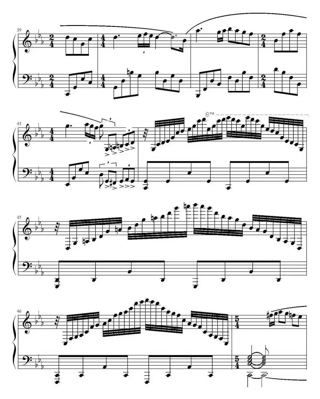 爱的协奏曲（弹琴吧制谱版）