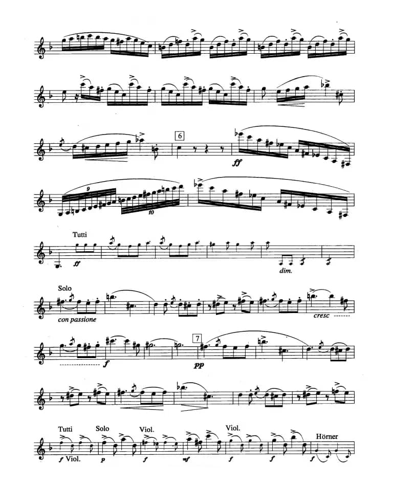 单簧管考级教材·第七级