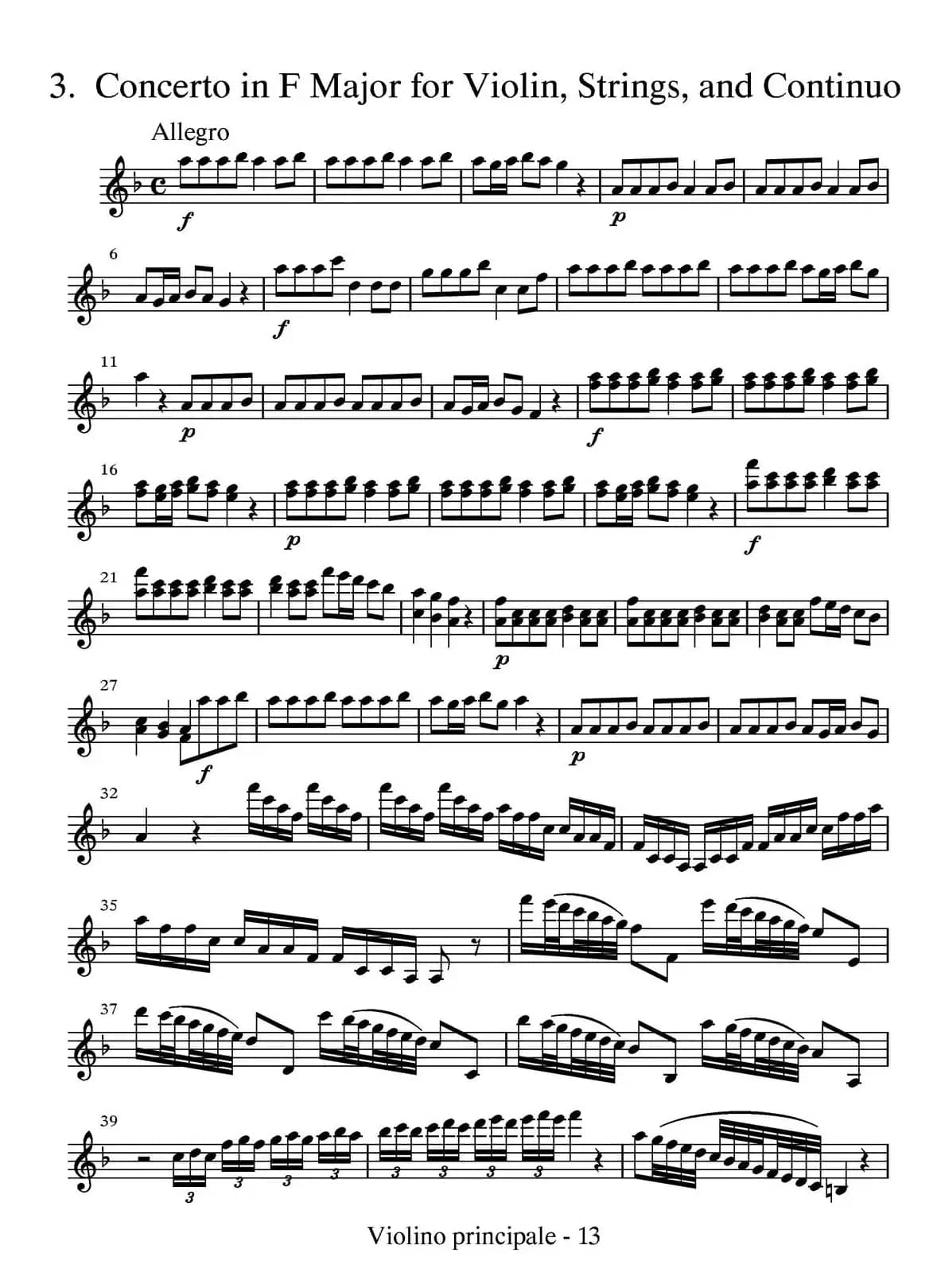 《Autumn》from The Four Seasons RV293（《秋》选自四季）