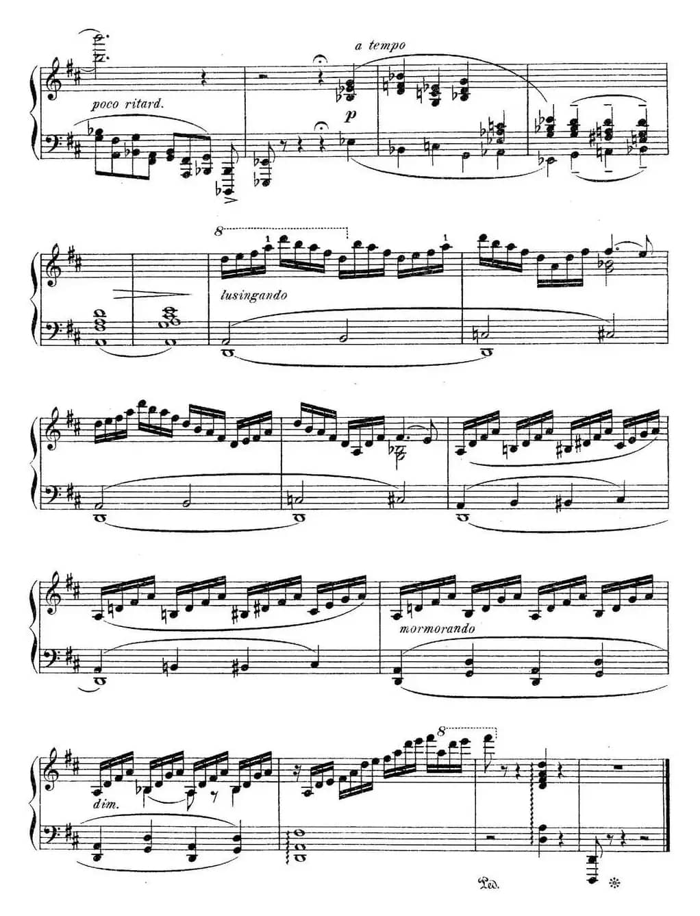 莫什科夫斯基-幻想小品集Op.52（Ⅰ）