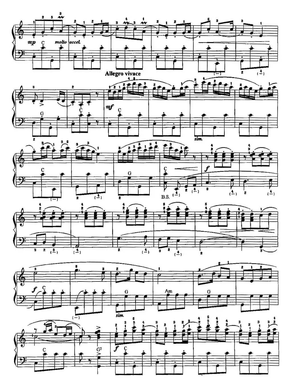 中国民歌手风琴曲集：59、江南好