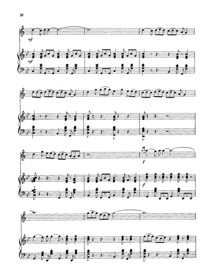 庆丰收（单簧管+手风琴伴奏）