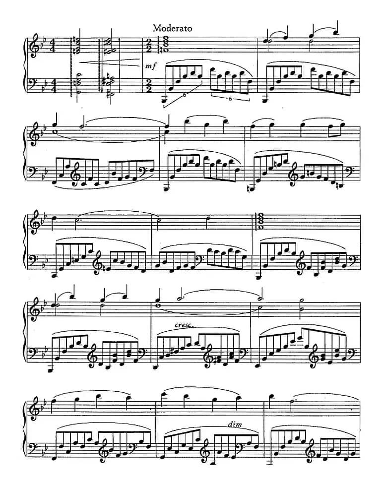 组曲·家乡之歌（III 梅花山眺望）