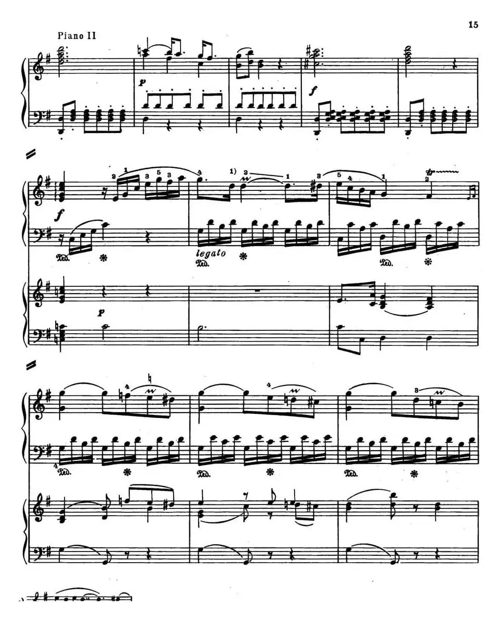 二十八部钢琴协奏曲 No.4