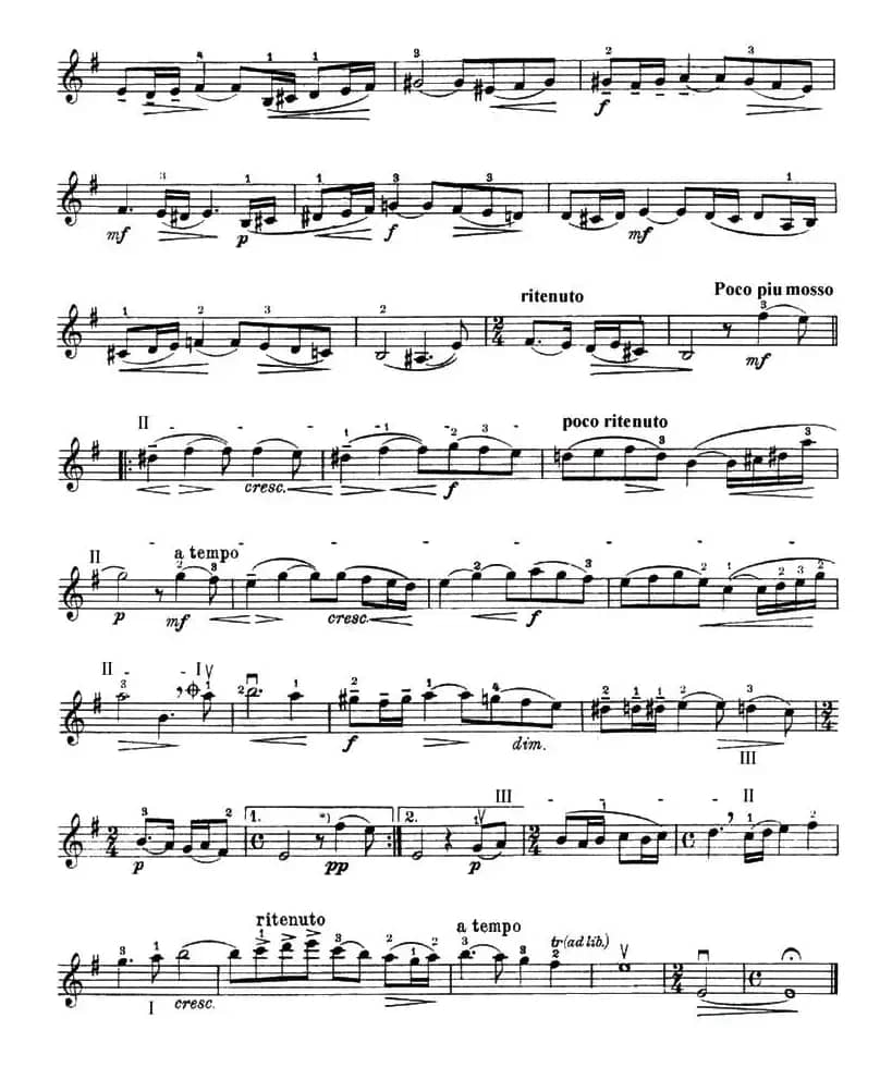 VOCALISE Op.34 No.14（版本一）