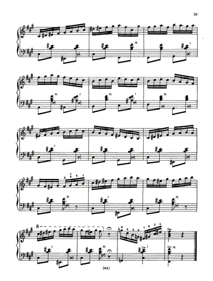 春天（俄罗斯原版曲谱）