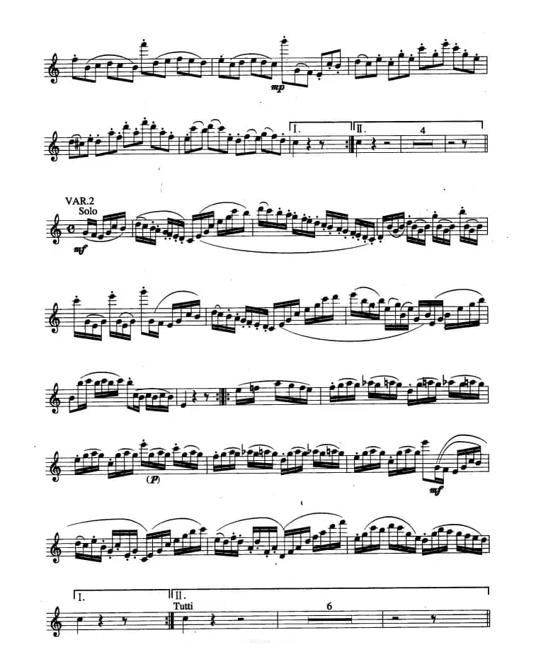 单簧管考级教材·第九级