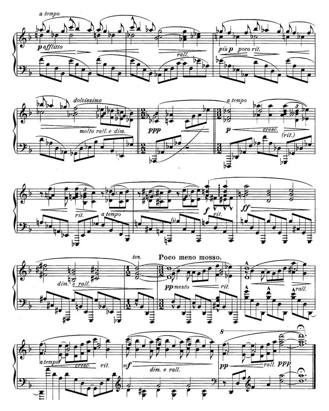 希曼诺夫斯基 9首钢琴前奏曲 Op.1 No.2