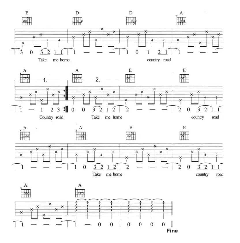 Take Me Home Country Road（乡村路，带我回家）