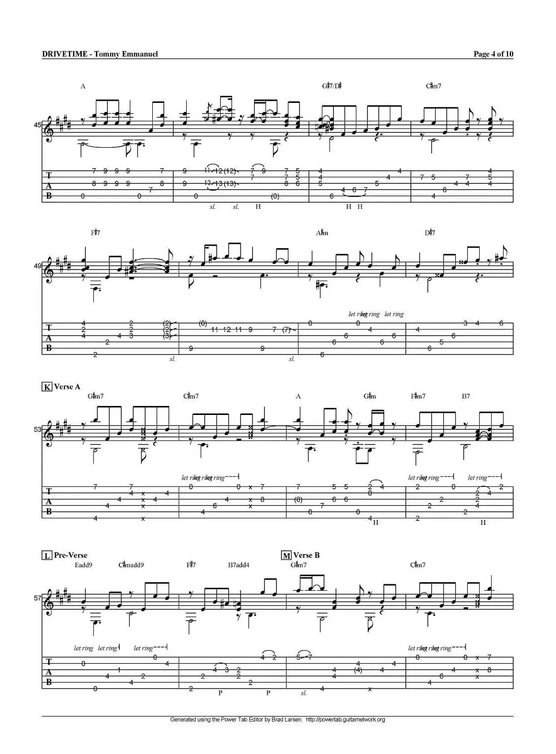 tommy emmanuel：drivetime（指弹吉他）