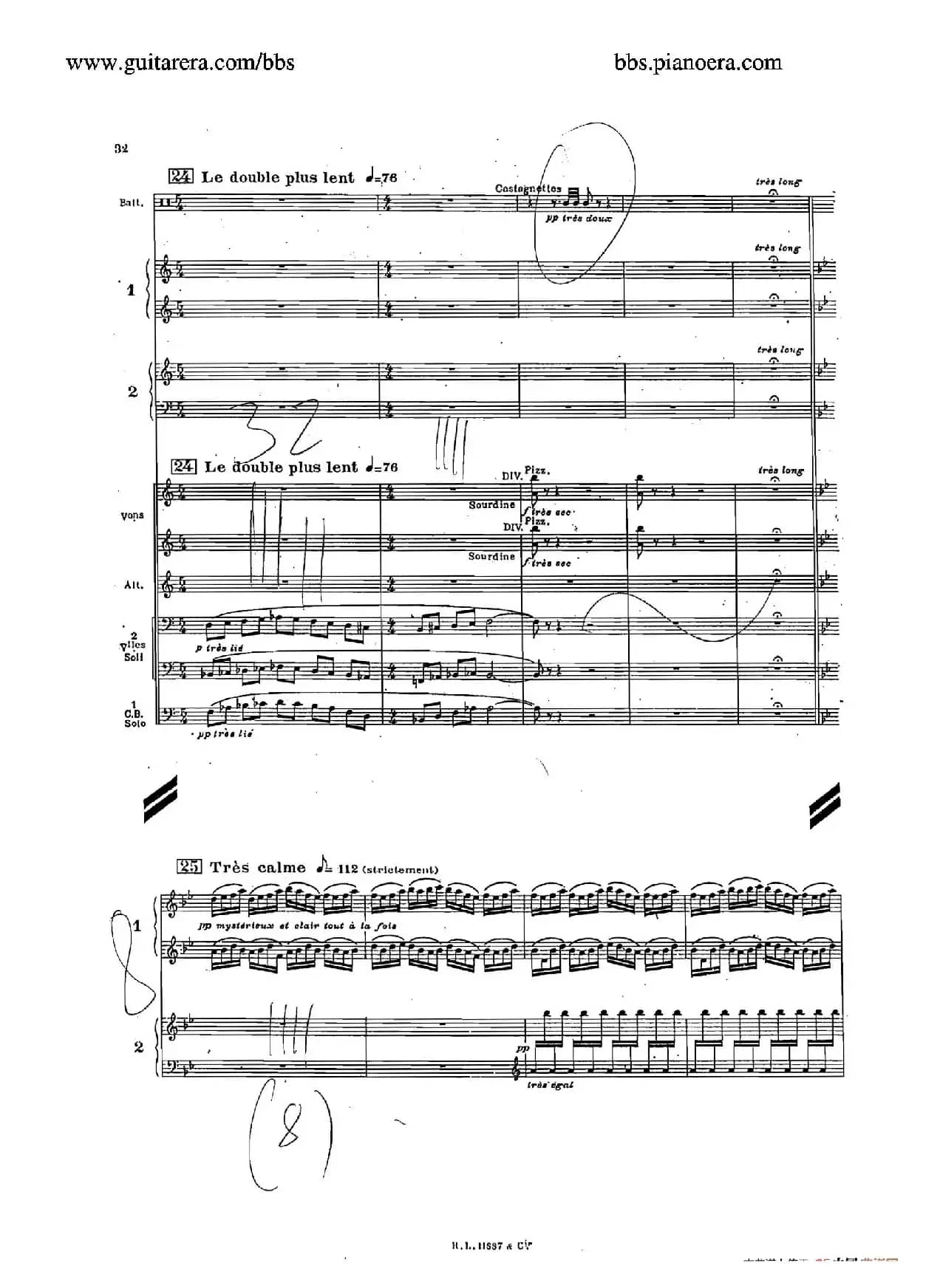 Concerto for 2 Pianos in d Minor（d小调双钢琴协奏曲·总谱）