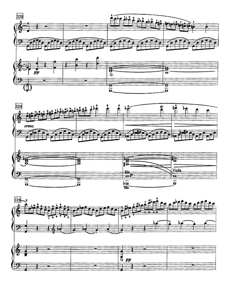 钢琴教程第八级 大型乐曲（C大调第一钢琴协奏曲 Op.15 第一乐章）