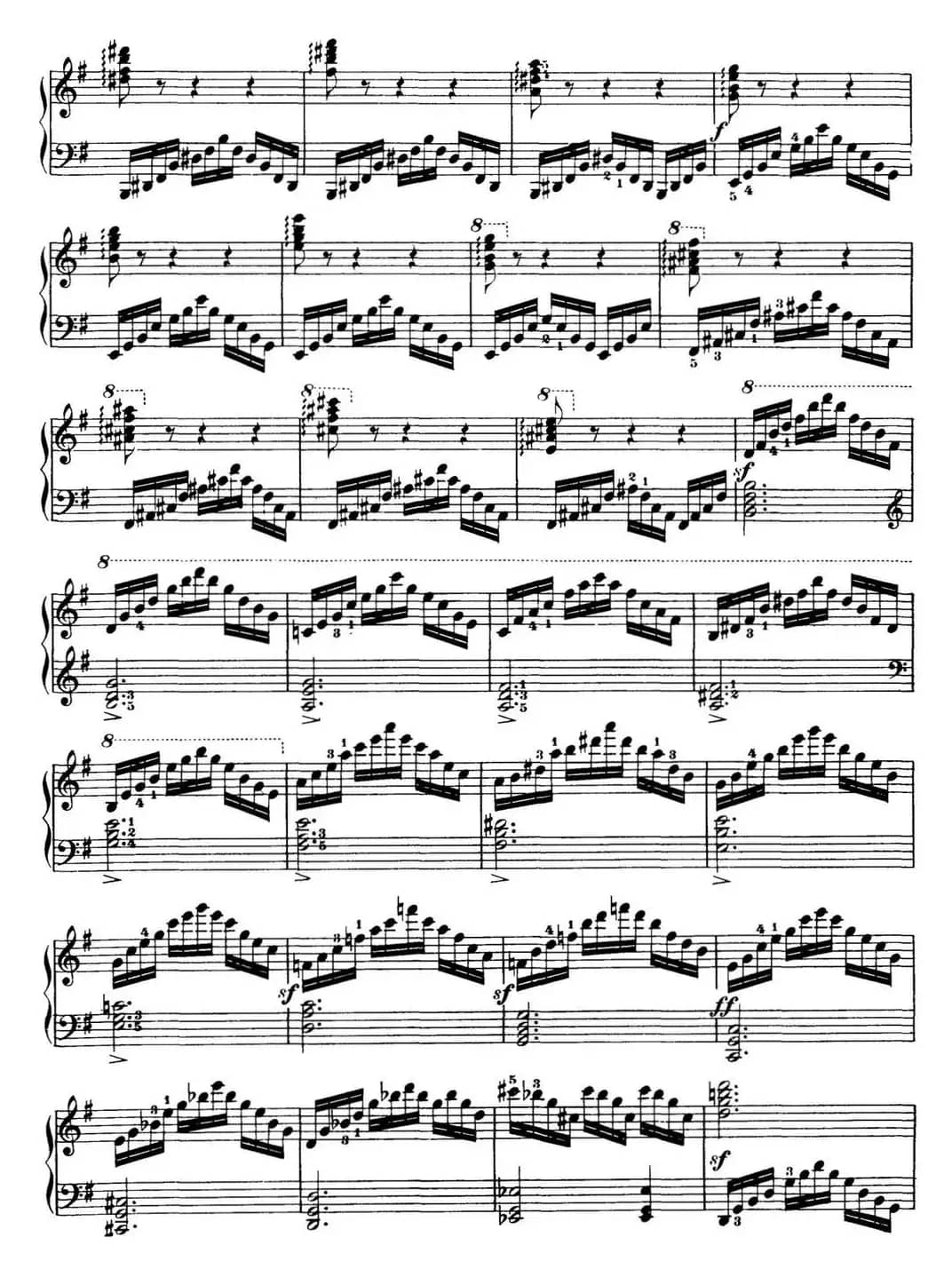 50首车尔尼Op.740钢琴手指灵巧技术练习曲（NO.2）