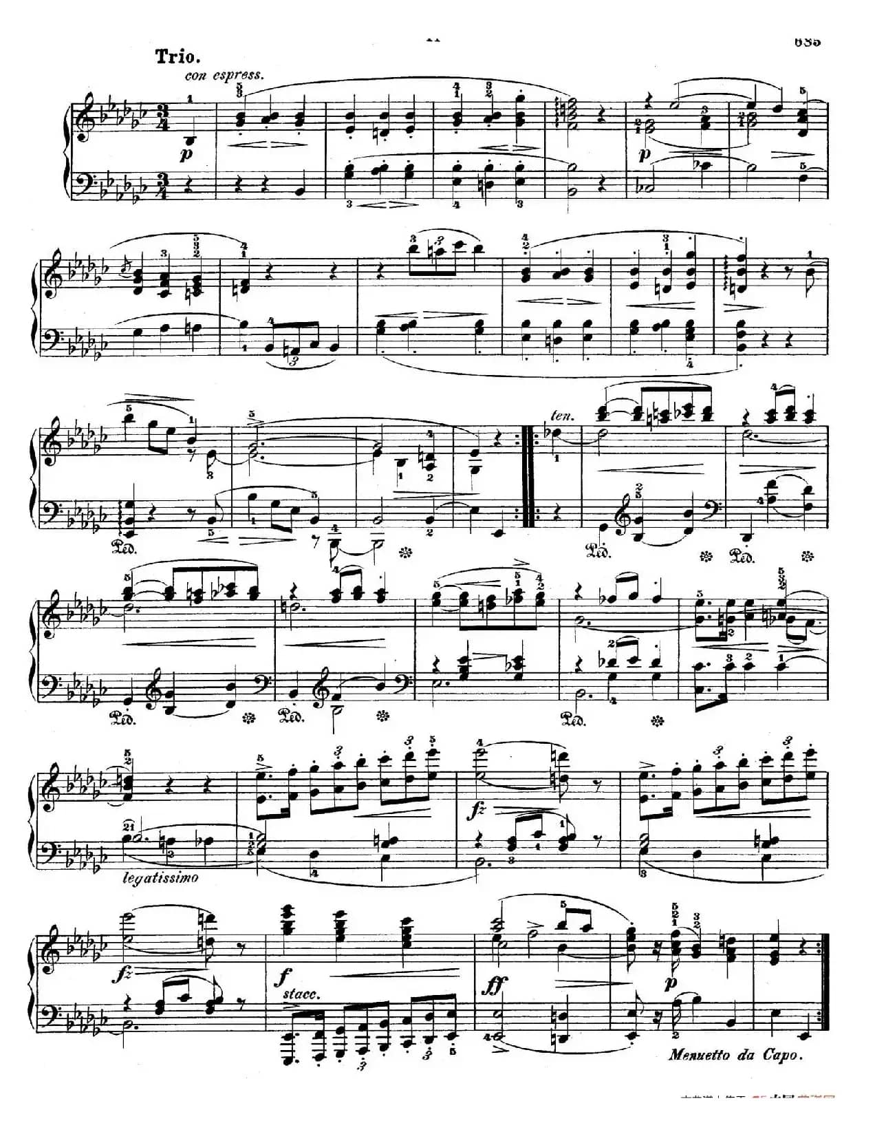 Piano Sonata No.1 in c Minor Op.4 (c小调第一钢琴奏鸣曲)