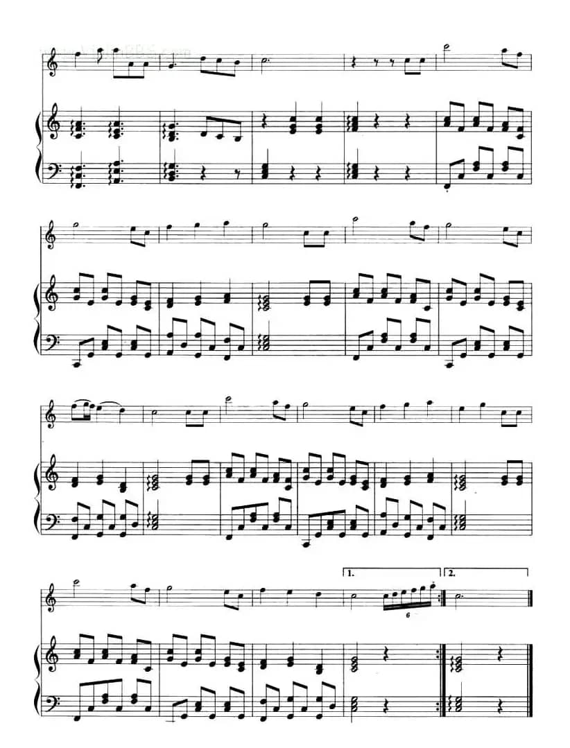 四月生日（小提琴+钢琴伴奏）