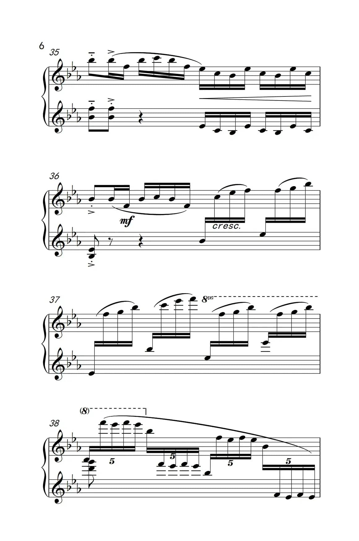 第九级3.旱天雷（中央音乐学院 钢琴（业余）考级教程 7-9级）