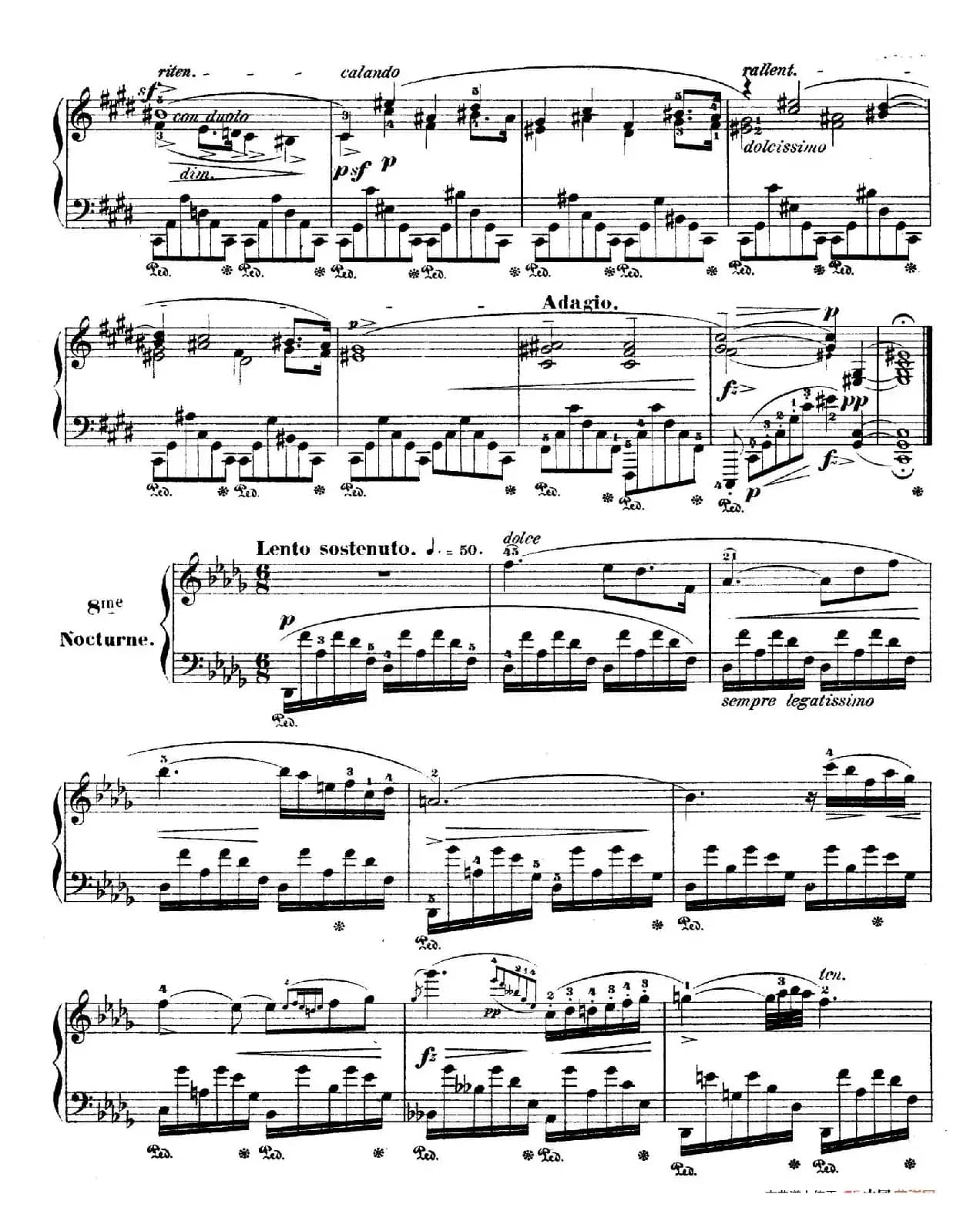 Deux Nocturnes Op.27（2首夜曲·1）