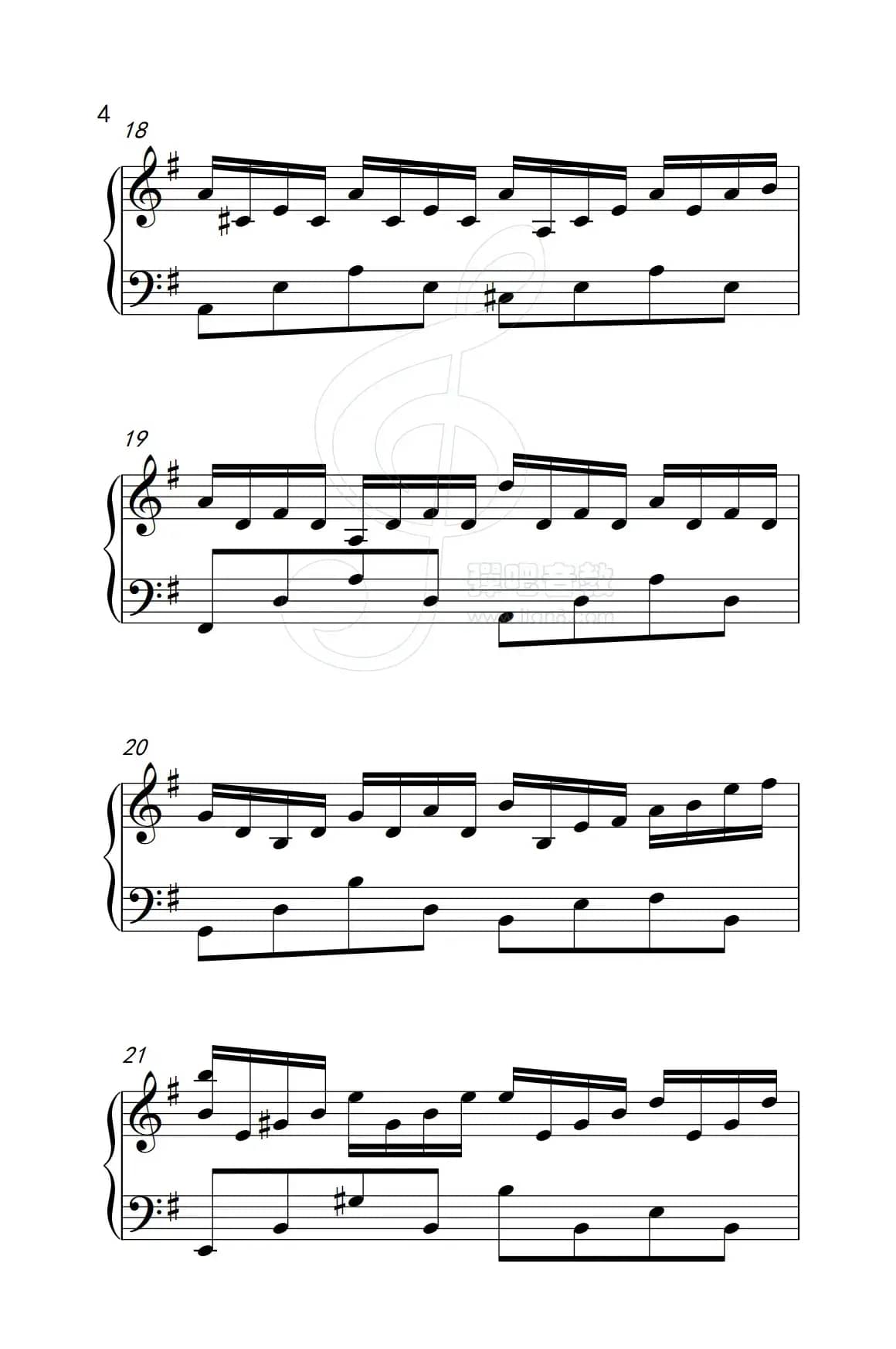 我等到花儿也谢了（《弹吧音教》制谱版）