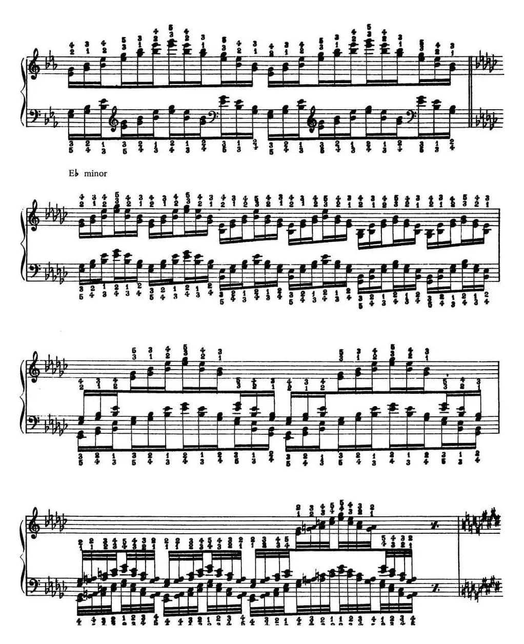 Technical Exercises S.146（李斯特钢琴技巧练习 BOOK Ⅺ）