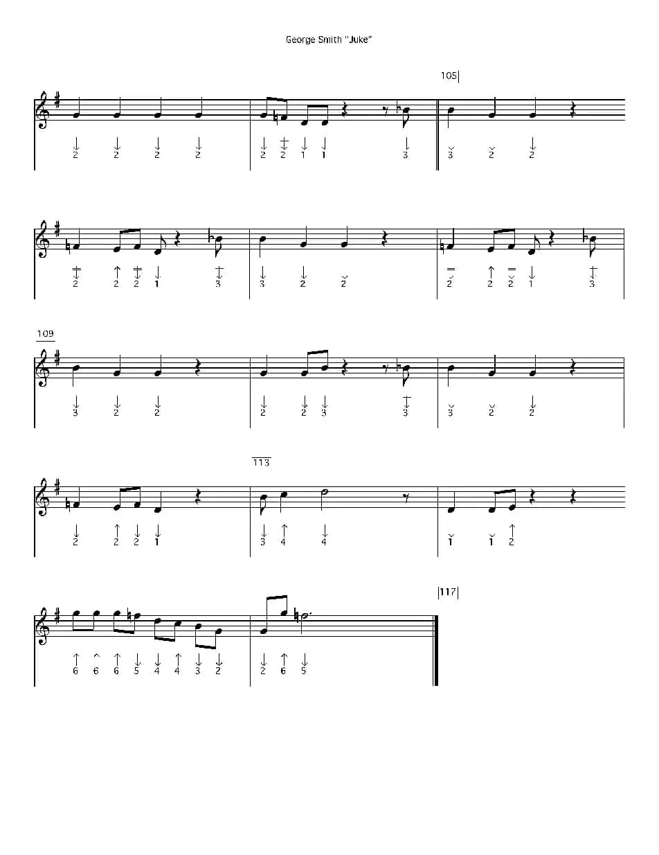 george smith “juke”（布鲁斯）