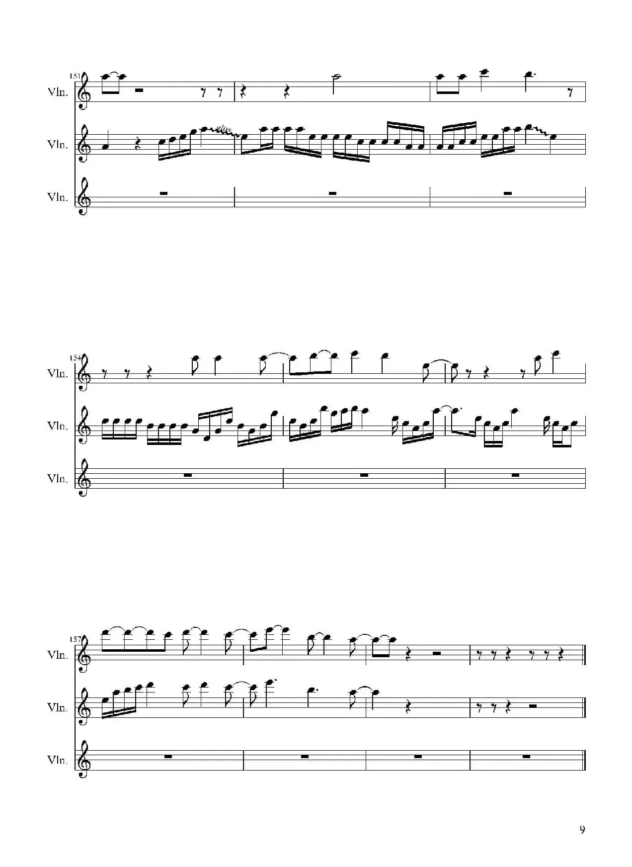 Shatter Me（小提琴三重奏）