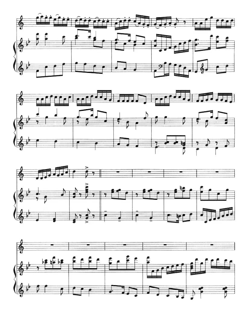 山丹丹开花红艳艳（小号+钢琴伴奏）