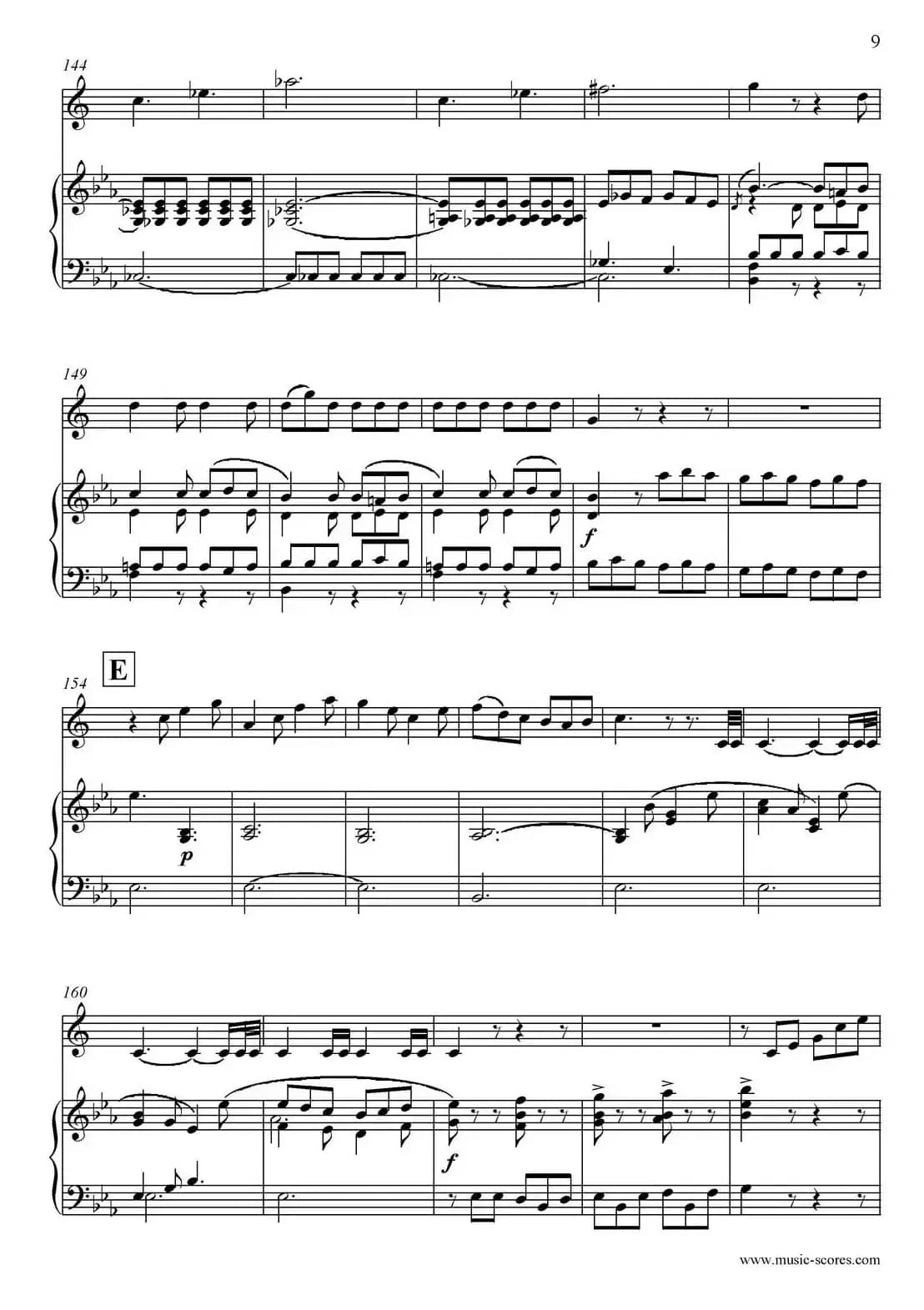 Mozart：Concerto KV495 No.4-3st Rondo 回旋曲（中音萨克斯+钢琴伴奏）