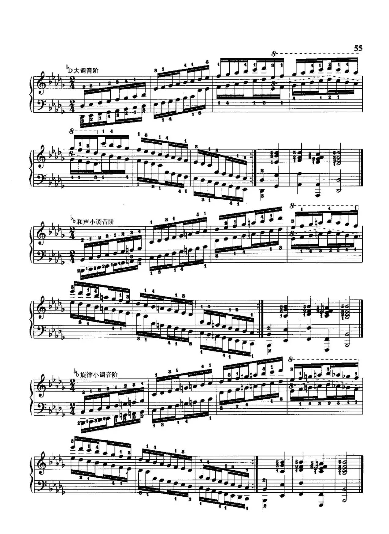 哈农钢琴练指法（第二部分·39）