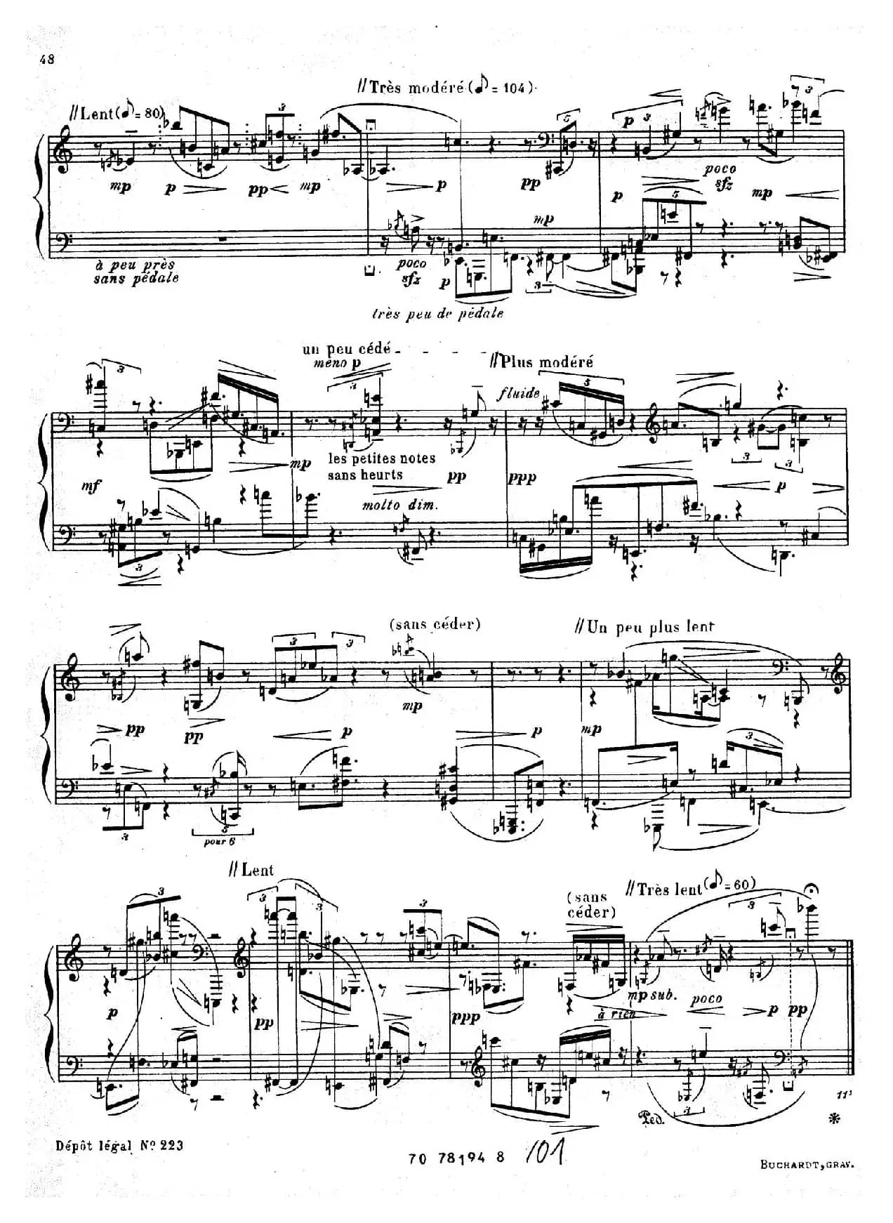 布莱兹第二钢琴奏鸣曲（Ⅳ）