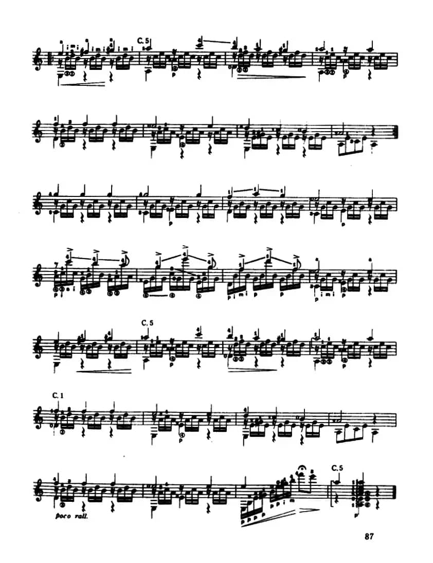 阿利亚的祭典（古典吉它）