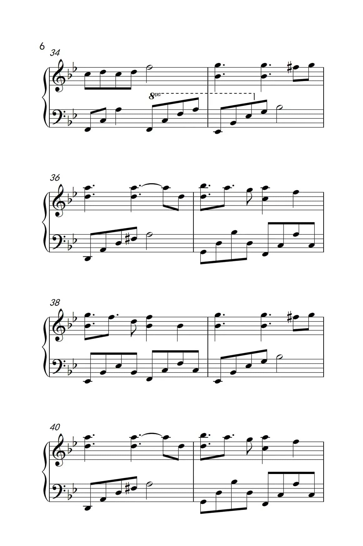 蝴蝶（《弹吧音教》制谱）