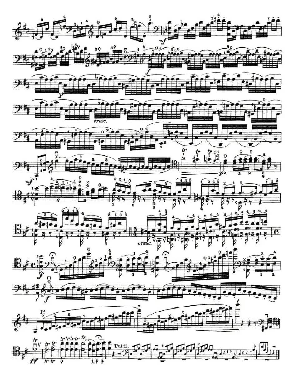 J. Haydn Concerto in D Major（海顿D大调大提琴协奏曲 [大提琴谱]）