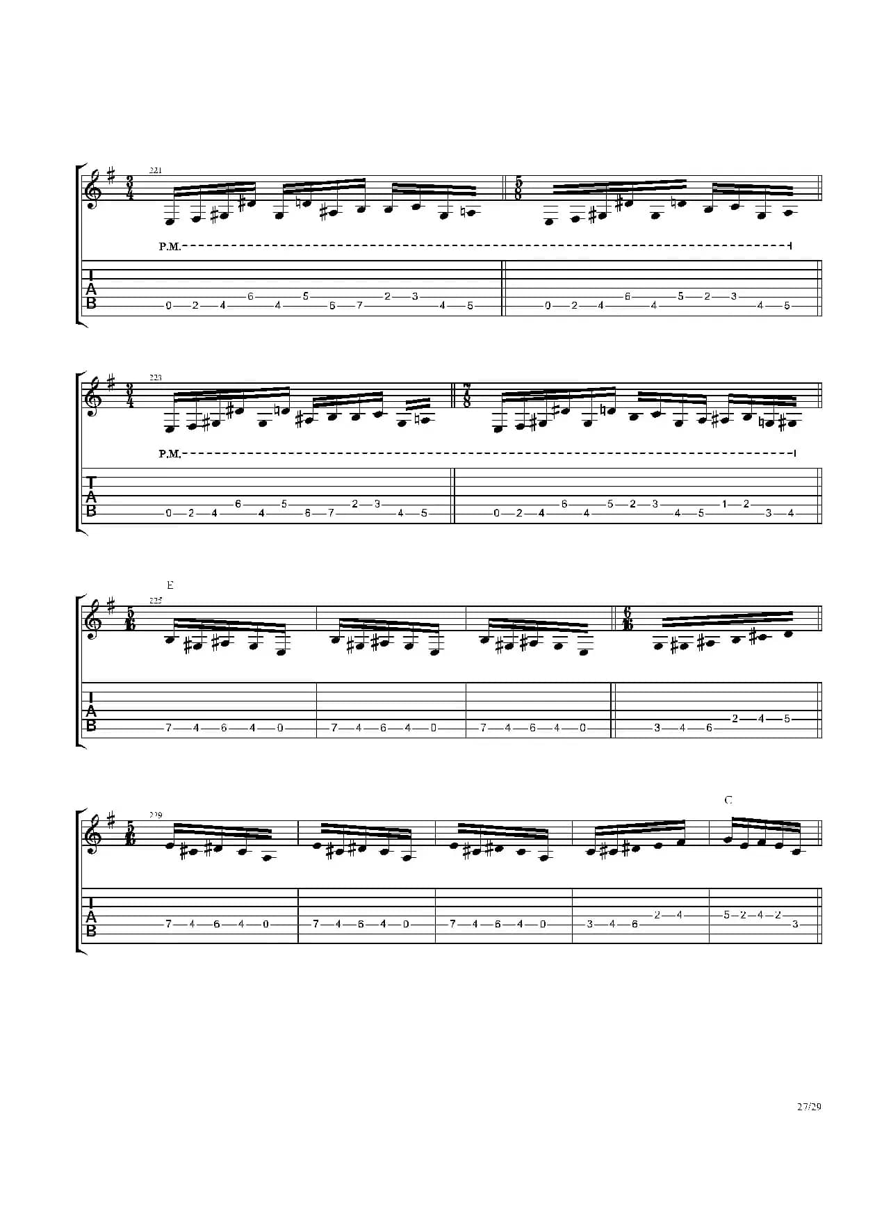 The Dance Of Eternity（吉他独奏）