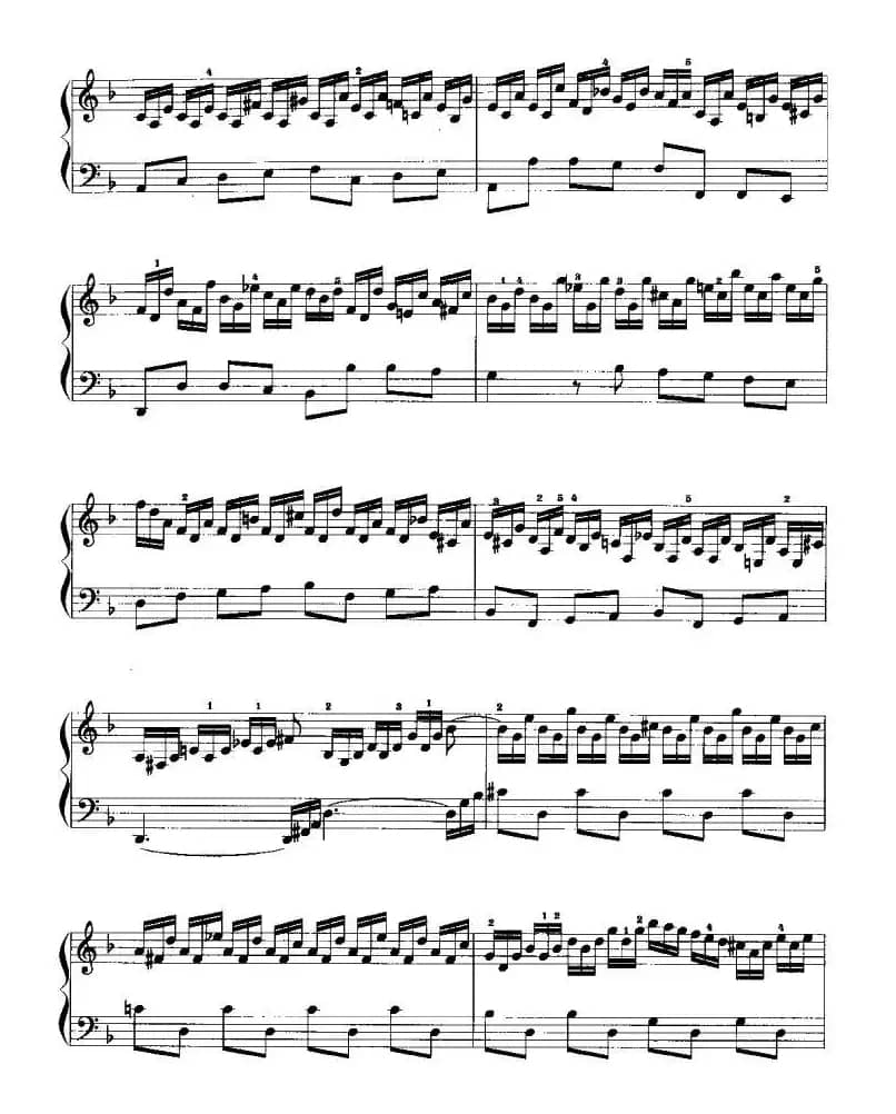 d小调前奏曲与赋格