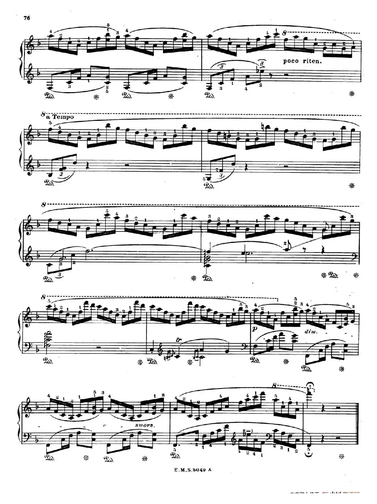 Preludes Op.28(24首前奏曲·23)